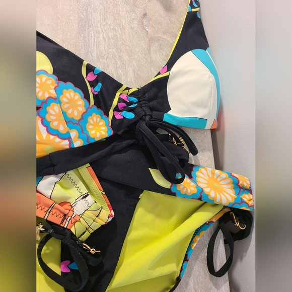 Trina Turk Two Piece Bathing Suit - Picture 4 of 16